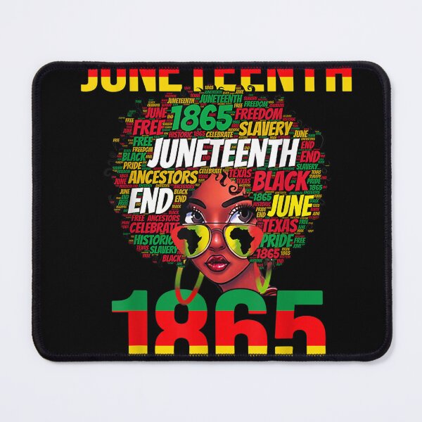Item preview, Juneteenth Celebrating 1865 Afro Black Girl Kids Toodlers T-Shirt designed and sold by BlustRudeger.
