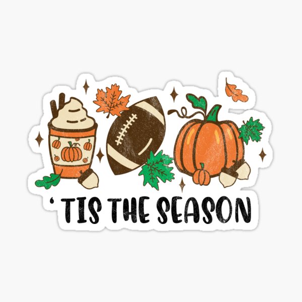 iPhone X/XS Tis The Season Pumpkin Leaf Latte Fall Thanksgiving Football  Case