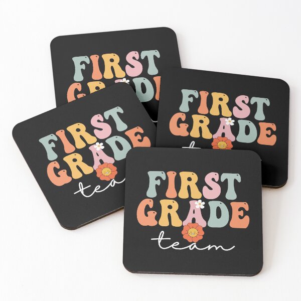 Item preview, First Grade Team Retro Groovy Vintage First Day Of School designed and sold by colesabrina88.