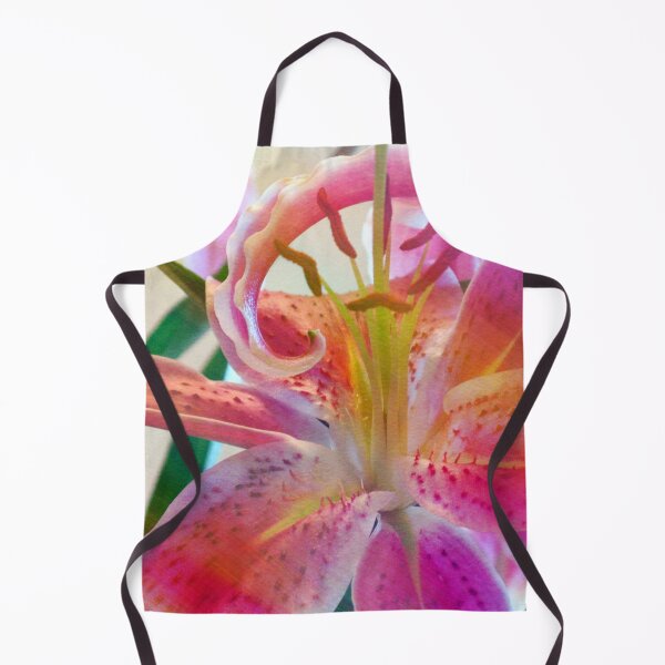 Item preview, Textured Pink Lilies designed and sold by Marilyn Harris.