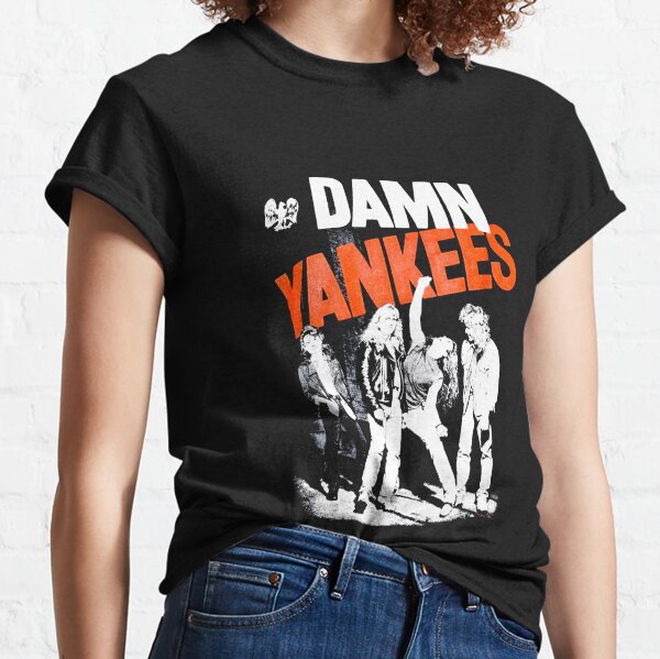 Original 1990 Damn Yankees Yank This Rock Band T-shirt Rare 