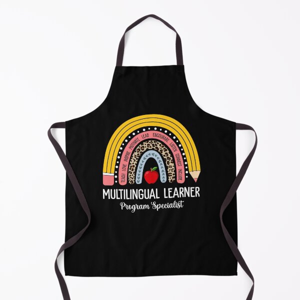 Item preview, Multilingual Learner Program Specialist Rainbow  funny learner teacher student humor designed and sold by elizabethdawnn.