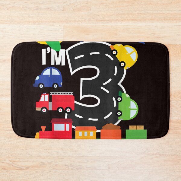 Item preview, Transportation 3rd Birthday Airplane Cars Fire Truck Train  designed and sold by ALLISONCASTL.