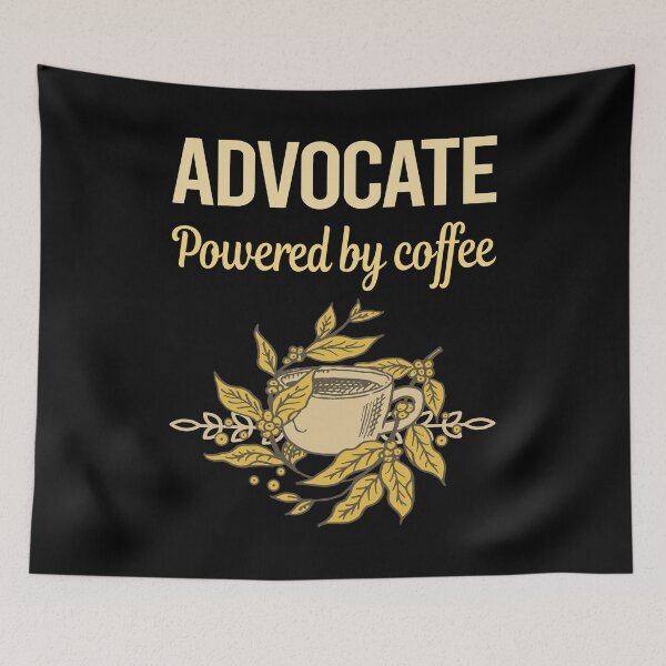 Item preview, Powered By Coffee Advocate designed and sold by cossinulsesj.
