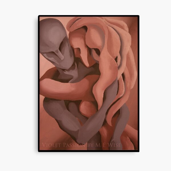 Violet Passion by M E Wise Canvas Print