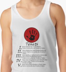 Dark Brotherhood Tenets Skyrim Tank Top
