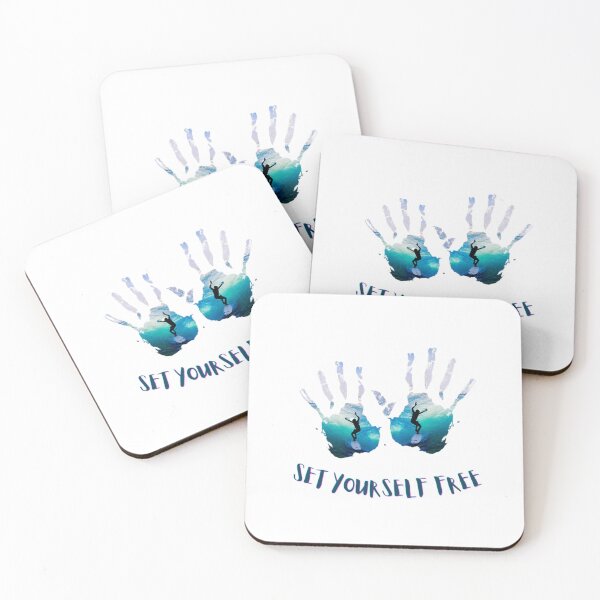 Item preview, Set yourself free| quotes design | gift for all |  designed and sold by Arteartz.