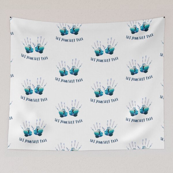 Item preview, Set yourself free| quotes design | gift for all |  designed and sold by Arteartz.