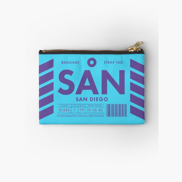 Item preview, Luggage Tag D - SAN San Diego USA designed and sold by VoodooCircus.