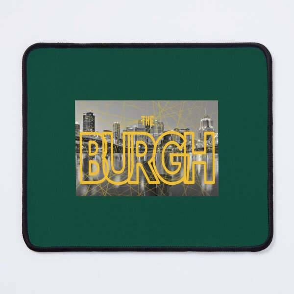 Item preview, Pittsburgh City Skyline Burgh Geometric Print   designed and sold by Hyusein.