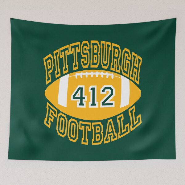 Item preview, Pittsburgh Football 412 Shirts White s   designed and sold by Hyusein.