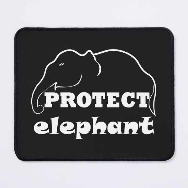 Item preview, Protect Elephants - elephant designed and sold by PraArts2002.