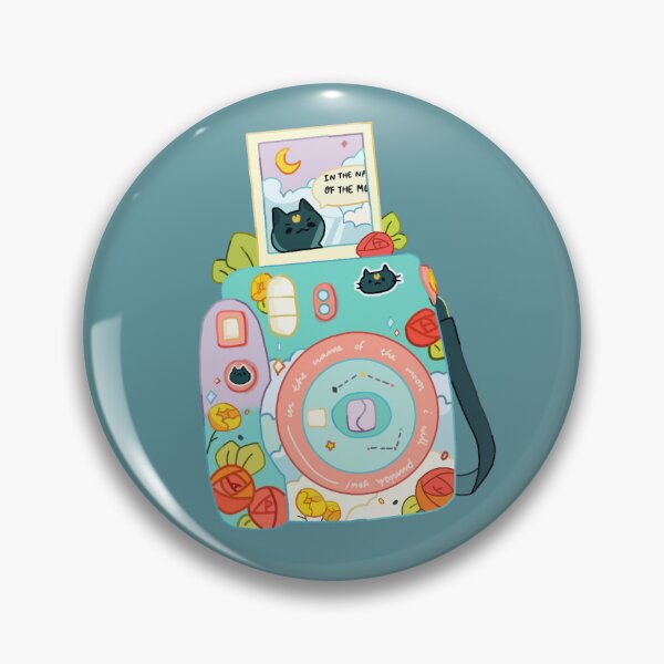 Item preview,  Magic Camera pin Botton designed and sold by mintimochi.
