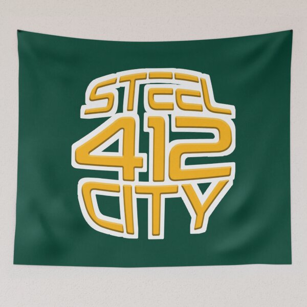 Item preview, Pittsburgh Pennsylvania Steel City Pride 412 Black designed and sold by Hyusein.