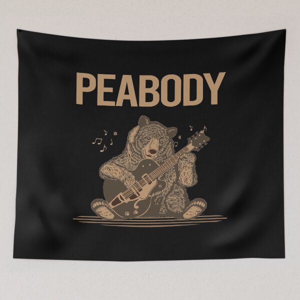 Artikelvorschau, Bär mit Gitarre Peabody entworfen und verkauft von hurseslossb.