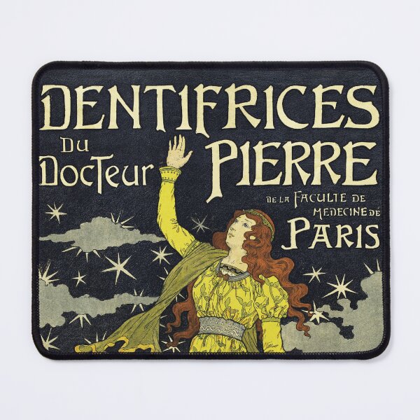 Item preview, DENTIFRICES Du Docteur PIERRE PARIS Toothpaste 1893 Vintage Art Nouveau Poster designed and sold by retroposters.