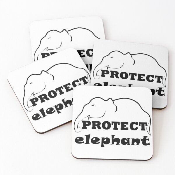 Item preview, protect Elephants - Elephant designed and sold by PraArts2002.