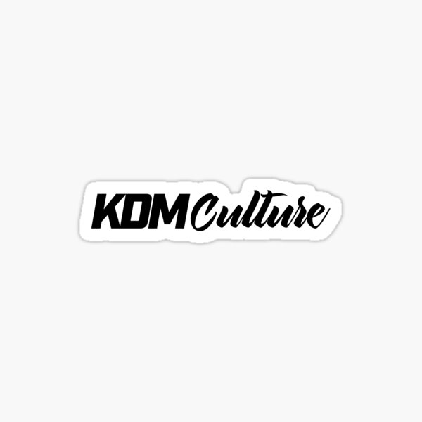 KDM Lifestyle Car Sticker for Korean Kia Hyundai Decal Vinyl for Hyundai Kia