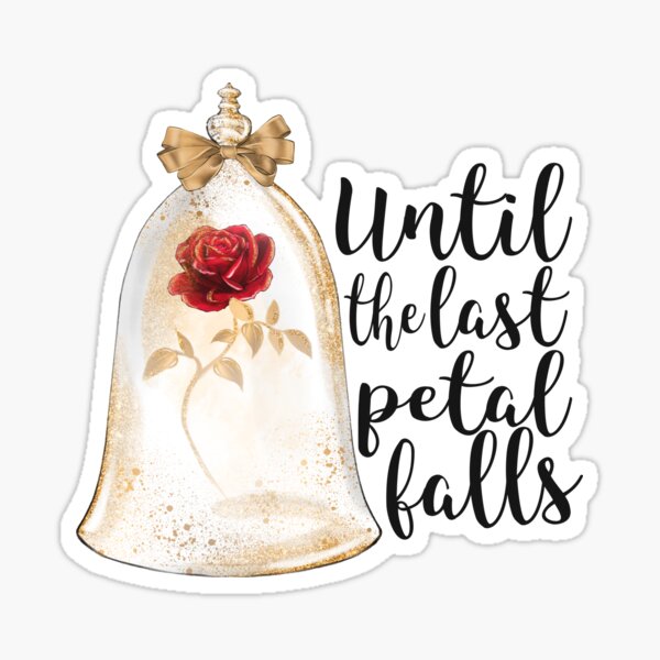 Beauty And The Beast Stickers | Redbubble