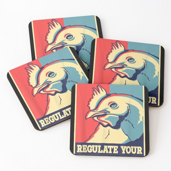 Item preview, Chicken Rooster Reproductive Rights Feminist  designed and sold by judyufmi.