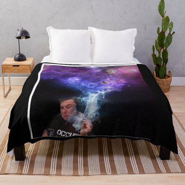 Item preview, Elon Musk Smokes The Universe Graphic designed and sold by RACHELGALVAN.
