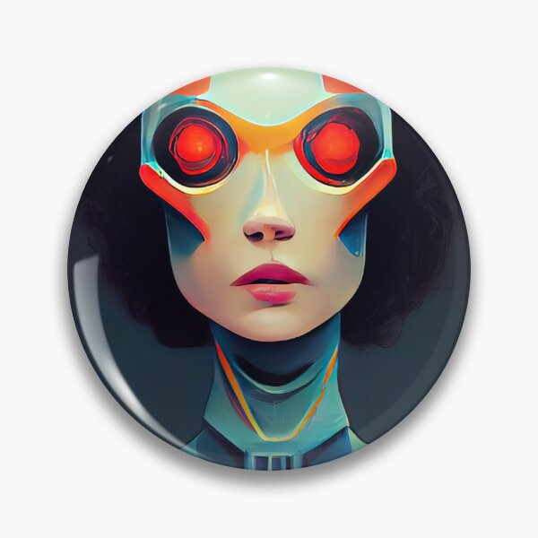 Item preview, Woman with scifi look designed and sold by mrlongfield.
