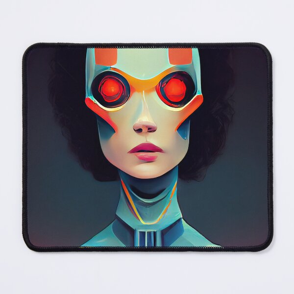 Item preview, Woman with scifi look designed and sold by mrlongfield.