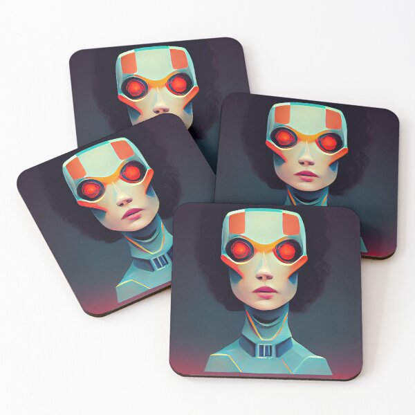 Item preview, Woman with scifi look designed and sold by mrlongfield.