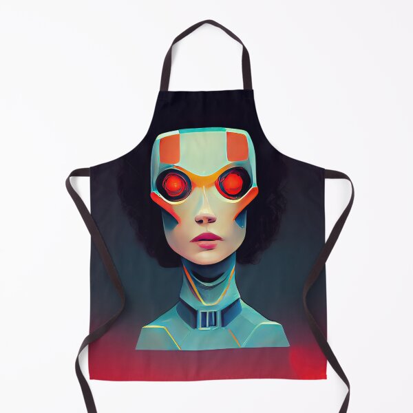 Item preview, Woman with scifi look designed and sold by mrlongfield.