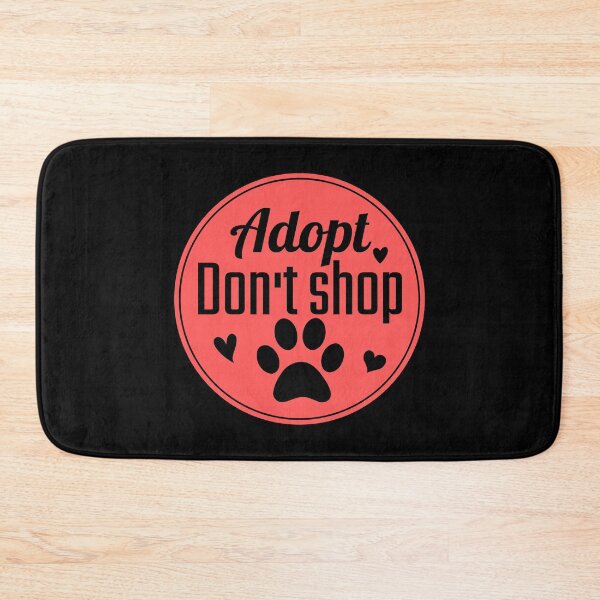 Item preview, Adopt don't shop animal activist designed and sold by Justtrendytees.