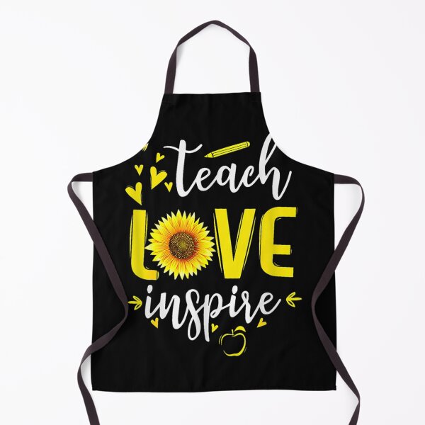 Item preview, Teach Love And Inspire Teacher Sunflower  designed and sold by judyufmi.