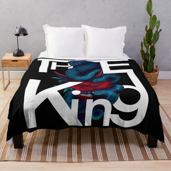 Item preview, The king.king Cobra with Skull, Ghost, red Devil white text. designed and sold by EWIKA By Ekawit.