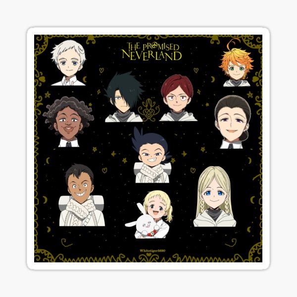 annimedit_shop - The Promised Neverland characters merch