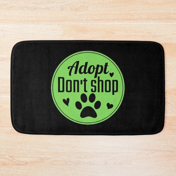 Item preview, Adopt don't shop animal activist designed and sold by Justtrendytees.