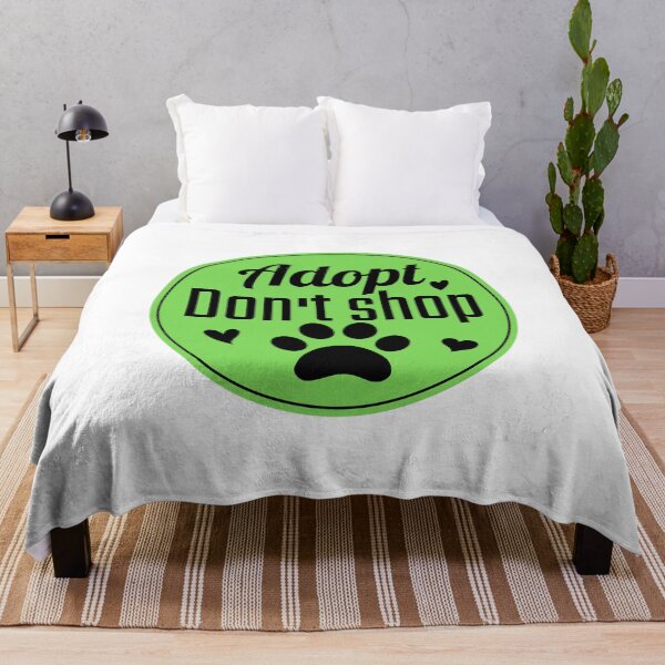 Item preview, Adopt don't shop animal activist designed and sold by Justtrendytees.
