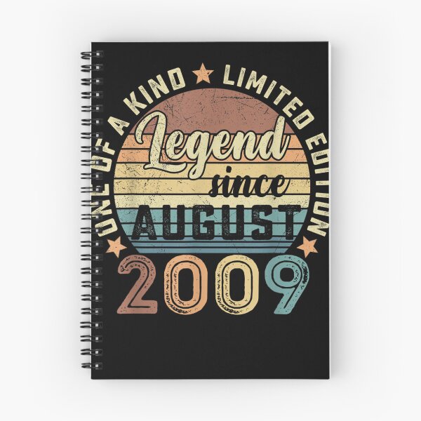 Item preview, Legend Since August 2009 13th Bday Gift 13 Years Old Boys  designed and sold by judyufmi.