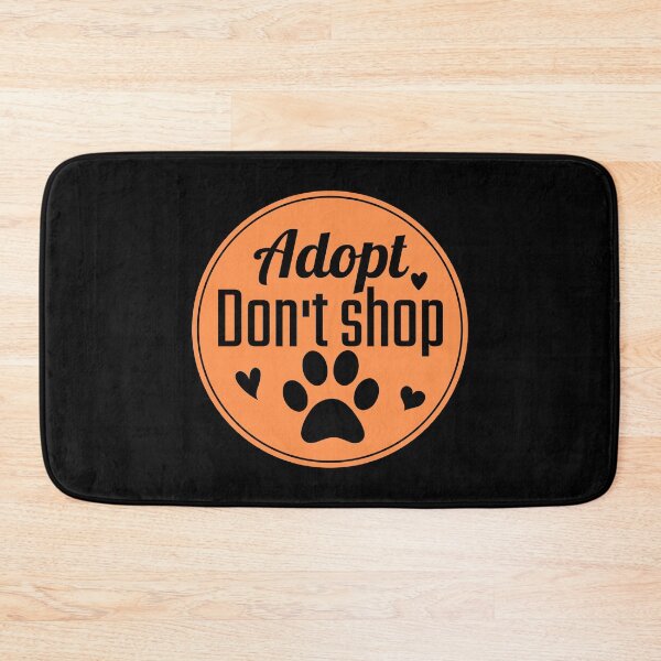Item preview, Adopt don't shop animal activist designed and sold by Justtrendytees.