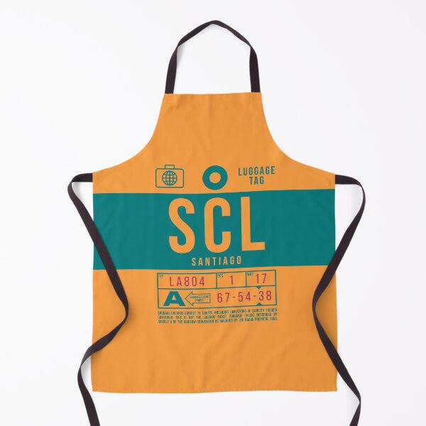 Item preview, Luggage Tag B - SCL Santiago Airport Chile designed and sold by VoodooCircus.