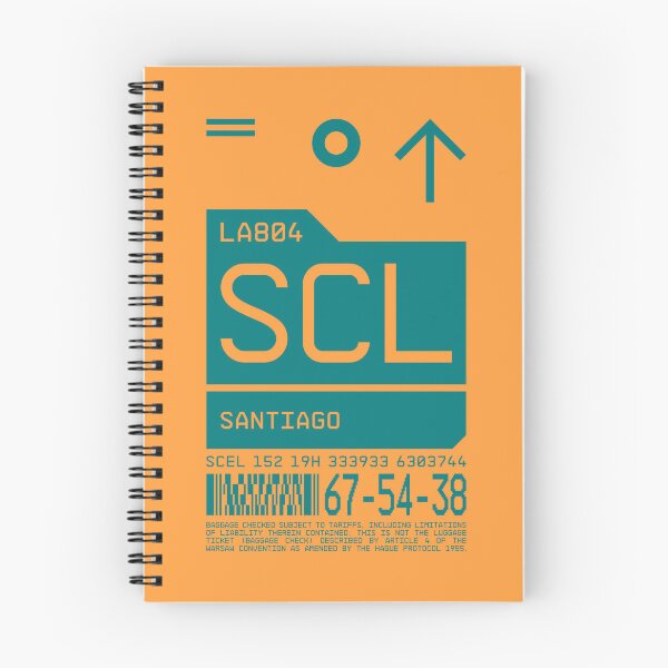 Item preview, Luggage Tag C - SCL Santiago Chile designed and sold by VoodooCircus.