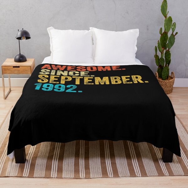 Item preview, 30 Years Old Gift Awesome Since September 1992 30th Birthday designed and sold by scirarmav.
