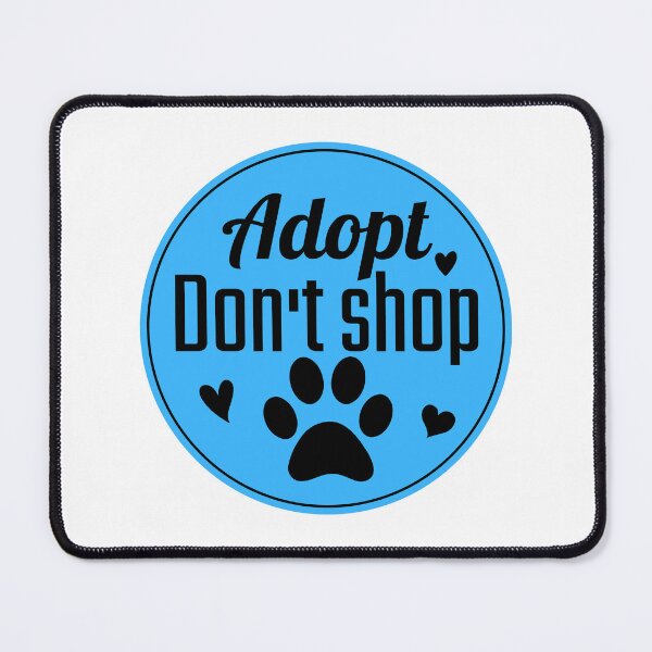 Item preview, Adopt don't shop animal activist designed and sold by Justtrendytees.