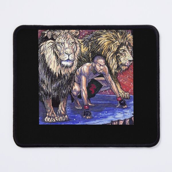 Item preview, Jon Jones Lion Pack Leader Ufc Fighter Art designed and sold by RODNEYKEITH.