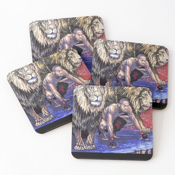 Item preview, Jon Jones Lion Pack Leader Ufc Fighter Art designed and sold by RODNEYKEITH.