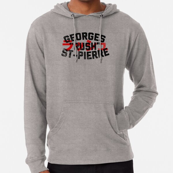 Sweat a capuche leger for Sale avec l uvre Georges St. Pierre de l artiste freelobster Redbubble