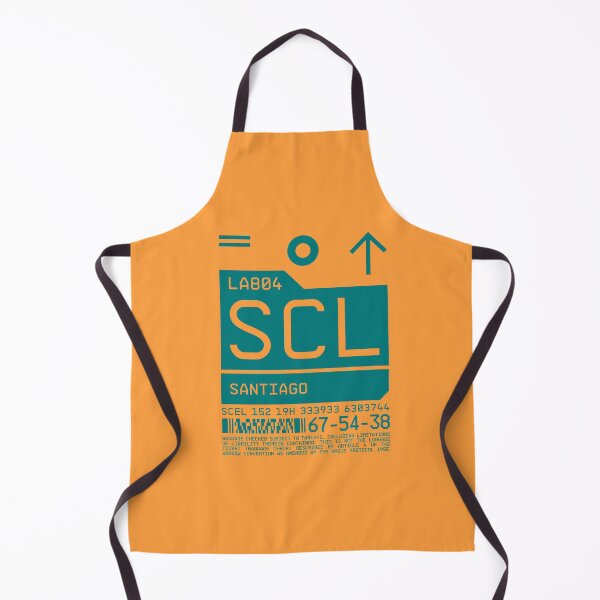 Item preview, Luggage Tag C - SCL Santiago Chile designed and sold by VoodooCircus.