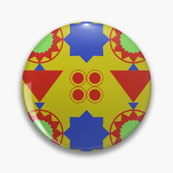 Item preview, Colorful Geometrical Multiple Shapes Pattern designed and sold by theredsharp.