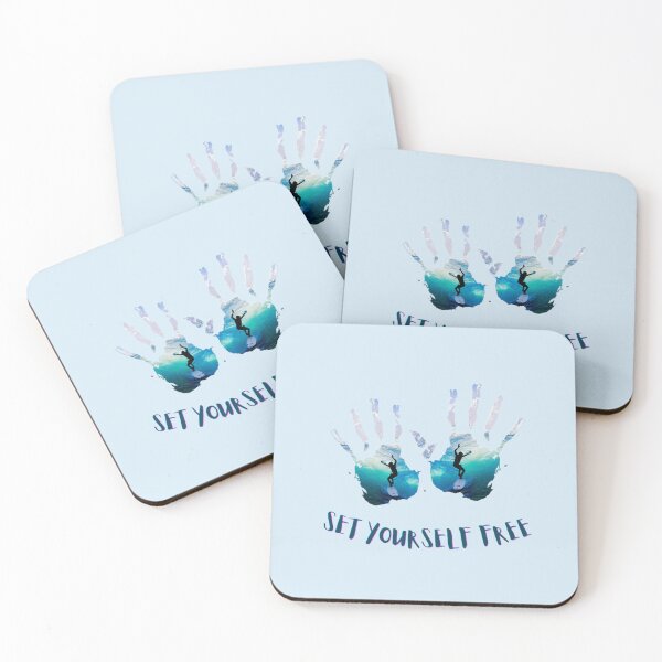 Item preview, Set yourself free| quotes design | gift for all |  designed and sold by Arteartz.