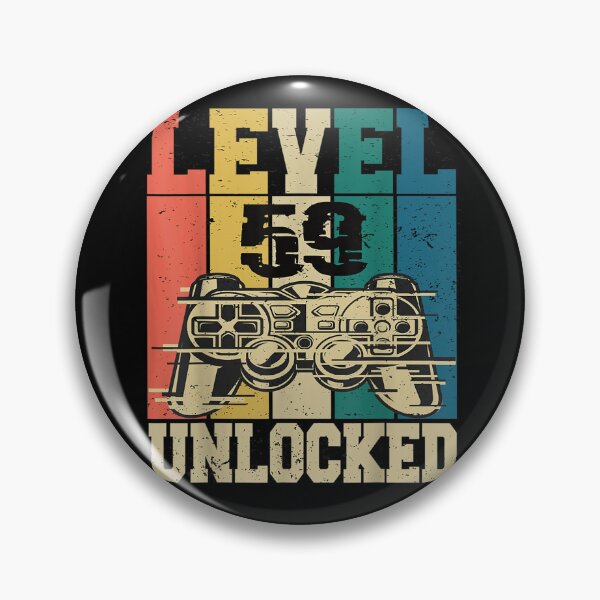 Item preview, 59 Birthday Gamer Gaming Gamer 59 Years Level 59 Unlocked  designed and sold by judyufmi.