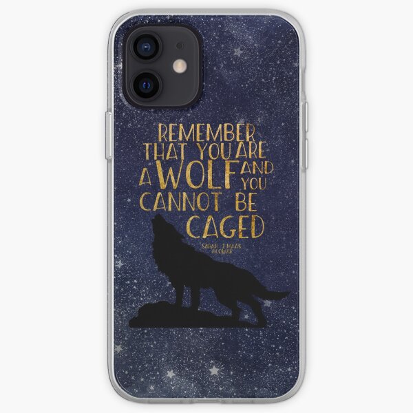 Remember that you are a wolf and you cannot be caged iPhone Soft Case