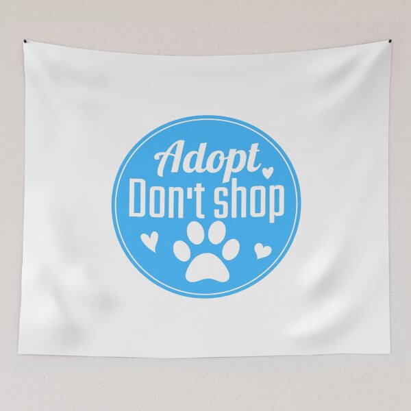 Item preview, Adopt don't shop designed and sold by Justtrendytees.